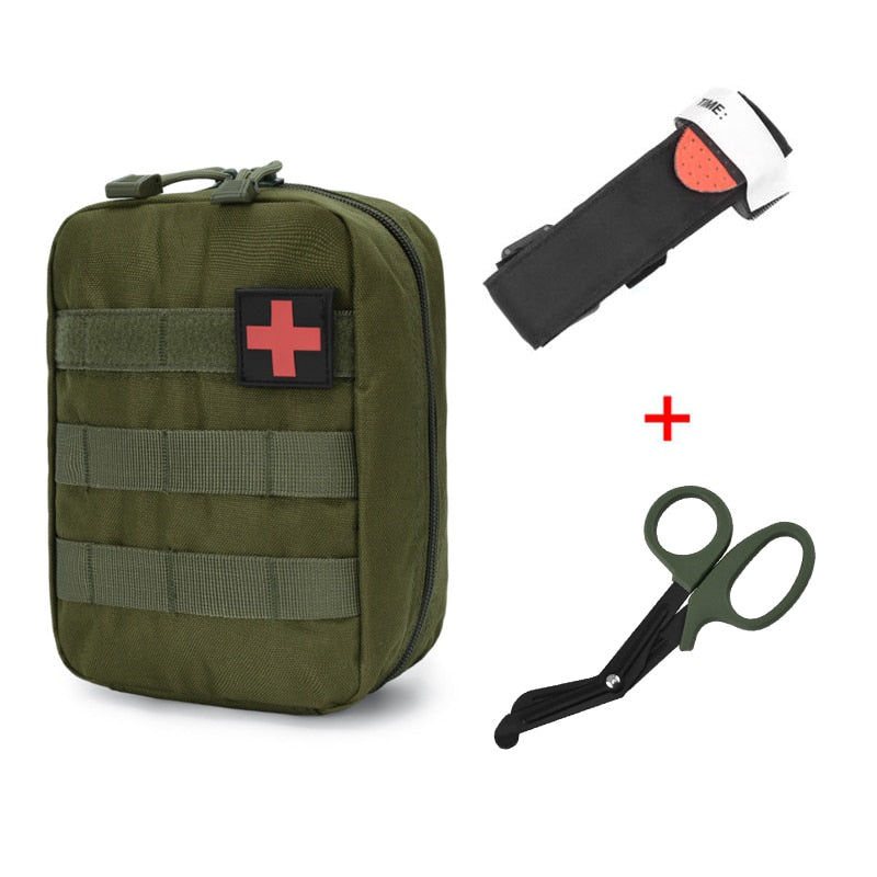 Tourniquet, First Aid Kit, Scissors